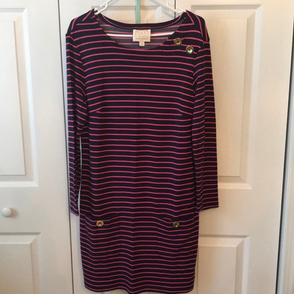 NWT Sail to Sable Striped Dress